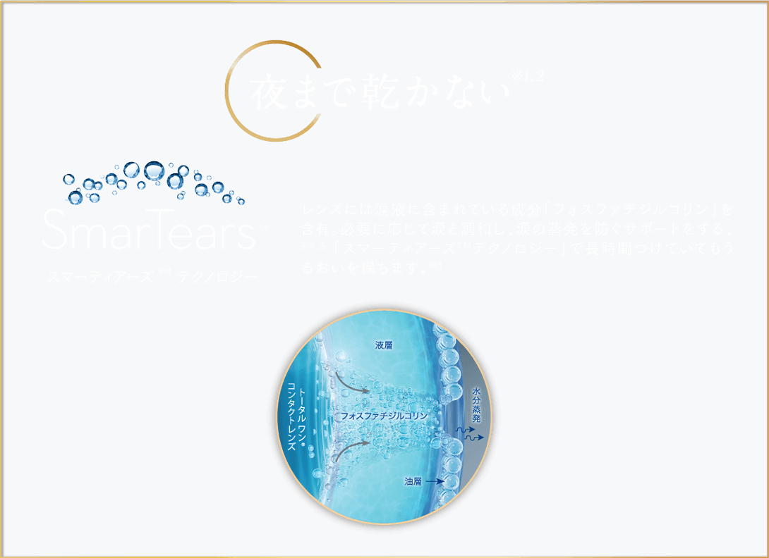 夜まで乾かない※1、2
